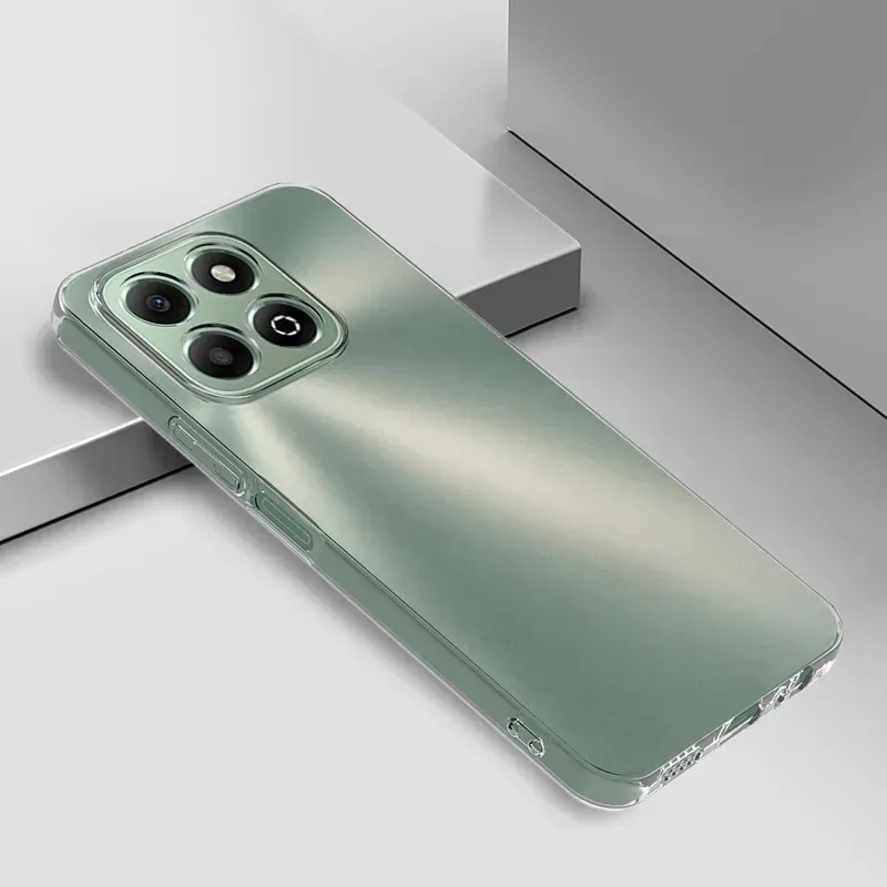 Clear Transparent Soft TPU Phone Case - Simple Slim Back Cover