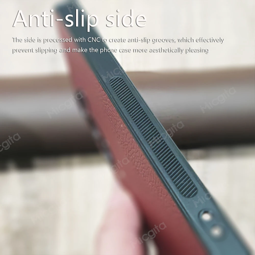 Luxury Leather Business Shockproof Durable Case