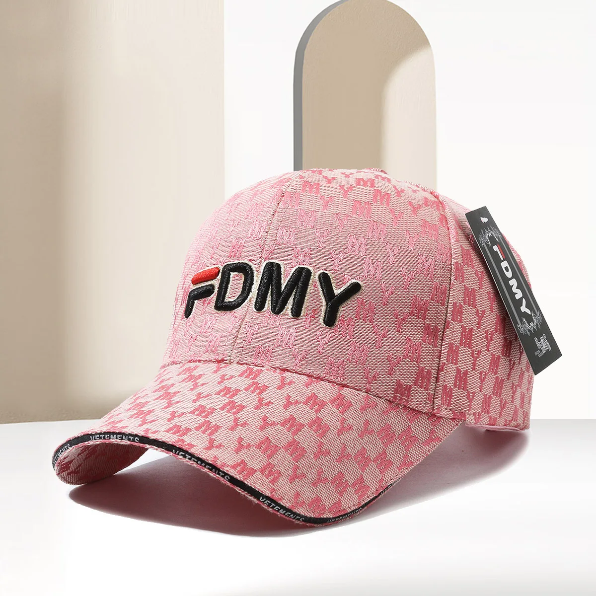 Letter Embroidered Baseball Cap Ladies Spring and Summer Outdoor Sunscreen Unisex Fdmy Hat Sports Casual Men's Hip-Hop Hat