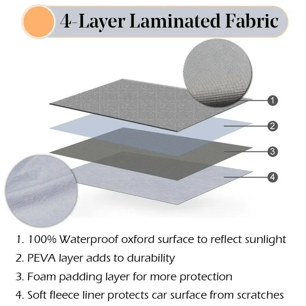 Car Windshield Cover Winter Sun Snow Ice Cover Waterproof Dustproof Anti-frost Anti-fog UV Protection Snow Car Accessories