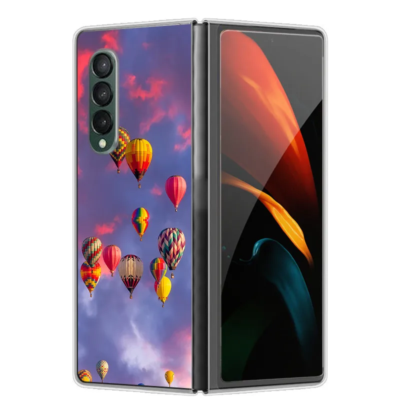 Stylish Hard Clear Protective Phone Case - Cute Fashion Design