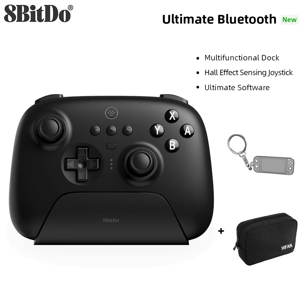 8bitdo Ultimate Wireless Bluetooth Gaming Controller Gamedpad With