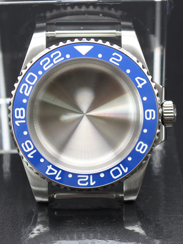 Premium 40mm Waterproof Watch Case with Ceramic Bezel Insert