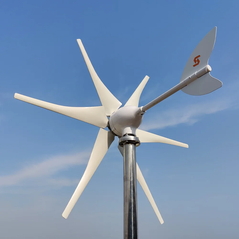 Poland Fast Delivery Of New Energy Wind Turbines 2000W Horizontal Turbine Generator Free Energy For Domestic Wind Turbines