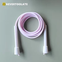 NEVERTOOLATE  6mm diameter  pvc vinyl  jump skipping rope ra handle factory cheap 1