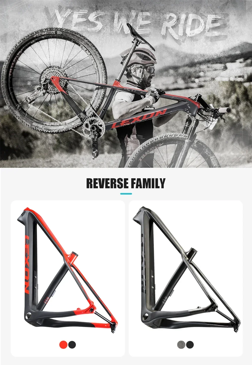 For Racing Bicycle Frame 29 1260g UltraLight Carbon T1000 Boost 148x12mm 15/17/19in Disc Brake Mountain Hardtail Bicycle Frame