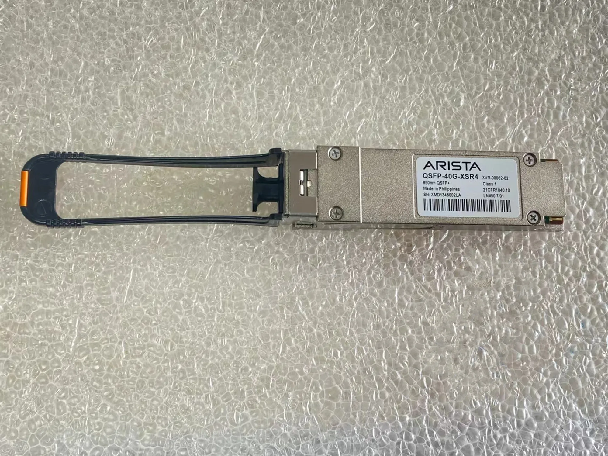 Arista Fiber Switch 40Gb 850Nm Qsfp + Ricetrasmettitore Qsfp-40G-Xsr4 Xvr-00062-02 Mpo Qsfp 40G Modulo Di Rete Ottica