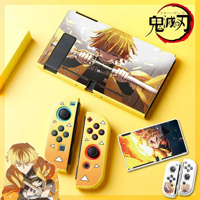 Nintendo Switch kyoumaru Demon Slayer Tanjirou Zenitsu Kyoujurou Soft Case Joycon