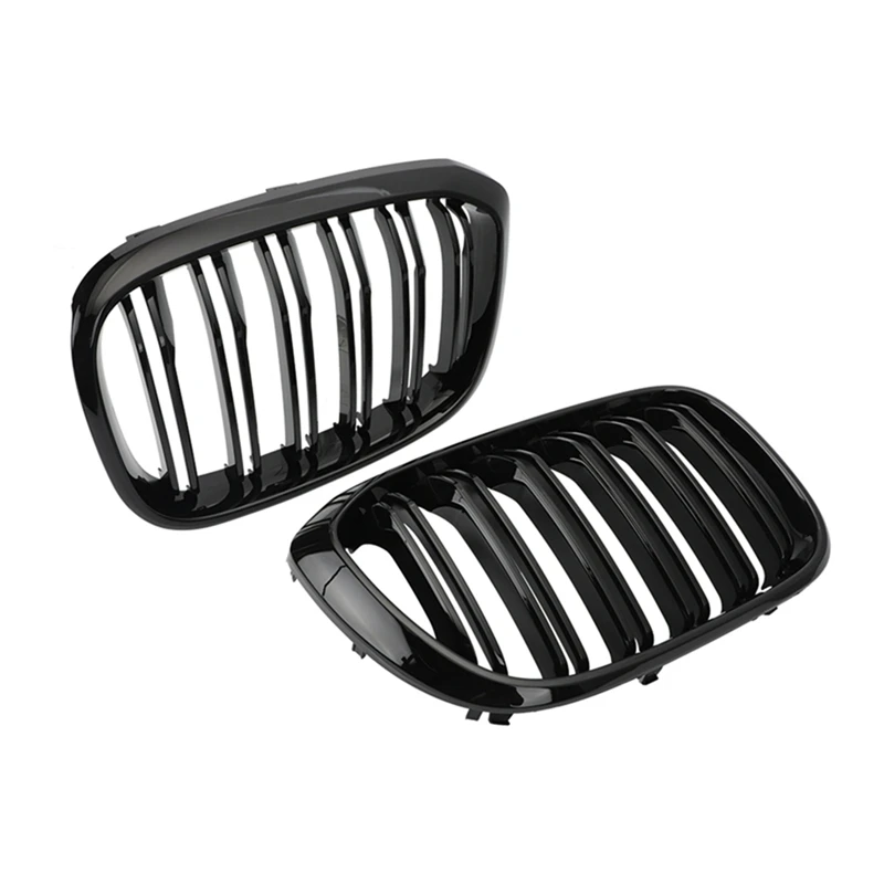 

Double Slat Grille Kidney Grill Grille Center Grille Intake Grille Car For BMW 3 4 X3 G01 G08 X4 G02 2018-2021