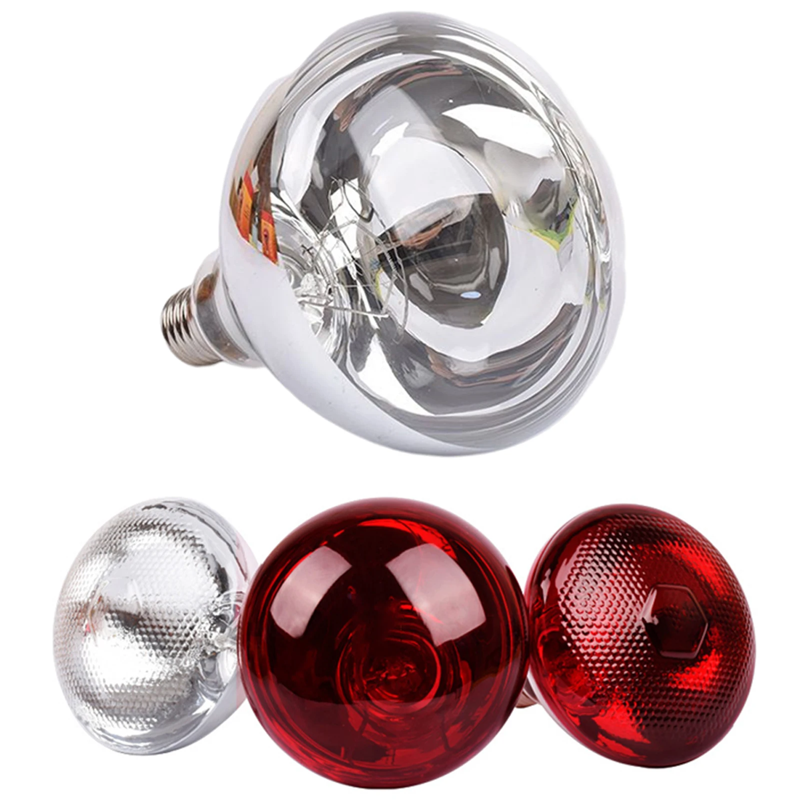 150/200/250w Poultry Heatering Lamp Red And Transparent Plant Heating Lamps For Heating Plants Animals And Reptiles Winter