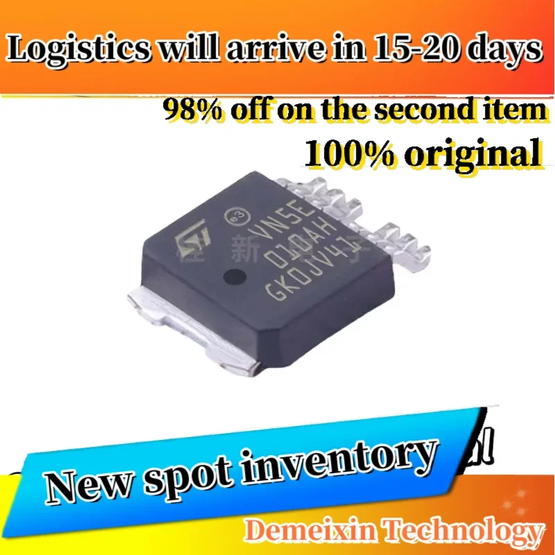 1PCS 100%Original  VN5E010AHTR-E LOGO:VN5E010AH TO-252 New in Stock