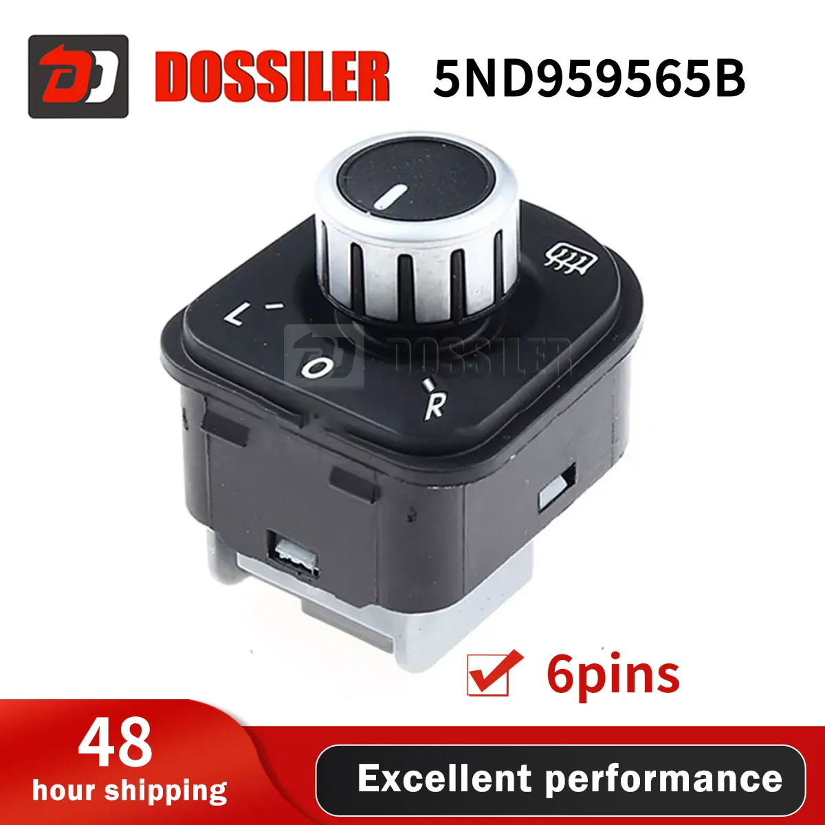 5ND959565B Dossiler Window Switch Compatible With VW Golf 5 6 For Tiguan Compatible With Passat B6 Compatible With Jetta 6 GTI