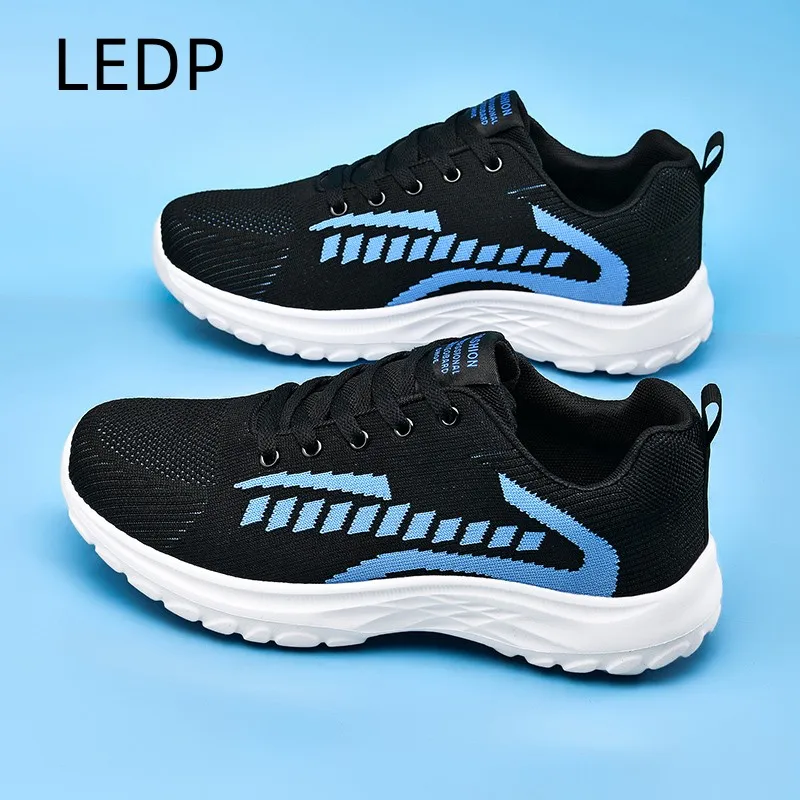 

Men Casual Sneaker Breathable Round Toe Elastic Comfortable Low Top Running Platform Outdoor Fashion Spring and Autumn Main Push