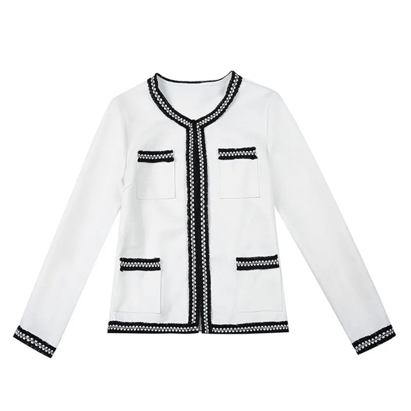Elegant Women Business Blazers Vintage Long Sleeve Autumn Spring Warm Blazer Jackets Office Ladies Coats Party Quality Oversize