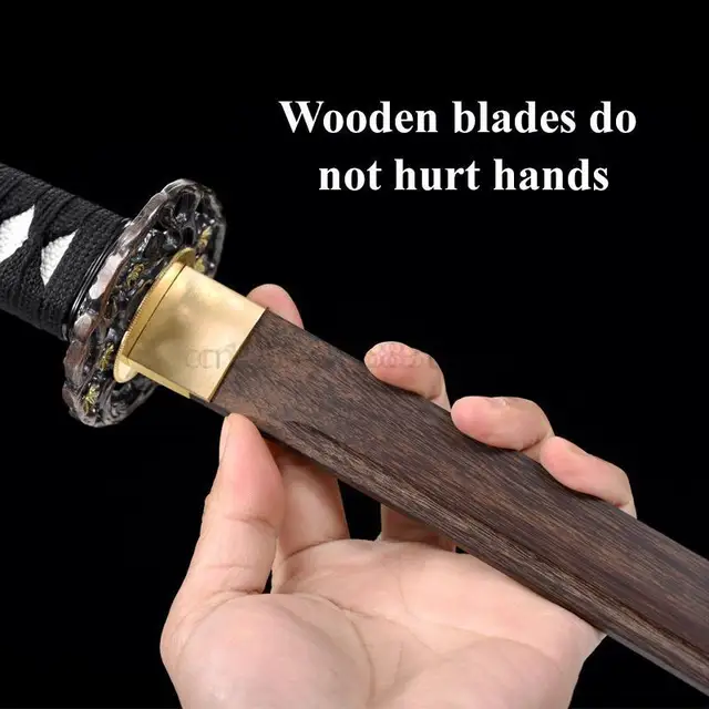 New Iaido Sword Wooden Sword with Sheath Bamboo Sword Kendo Martial Arts  Training Props Performance Samurai Katana Cosplay