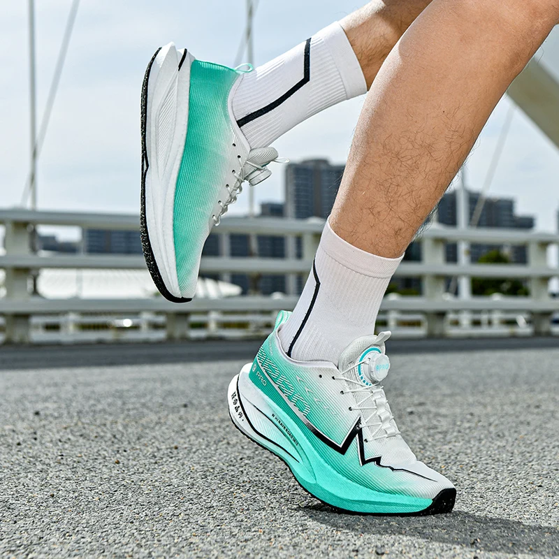 Casual Running Shoes Men Marathon Sports Carbon Board Breathable Lightweight Women's Comfortable Athletic Nonskid Sneakers 2026 5