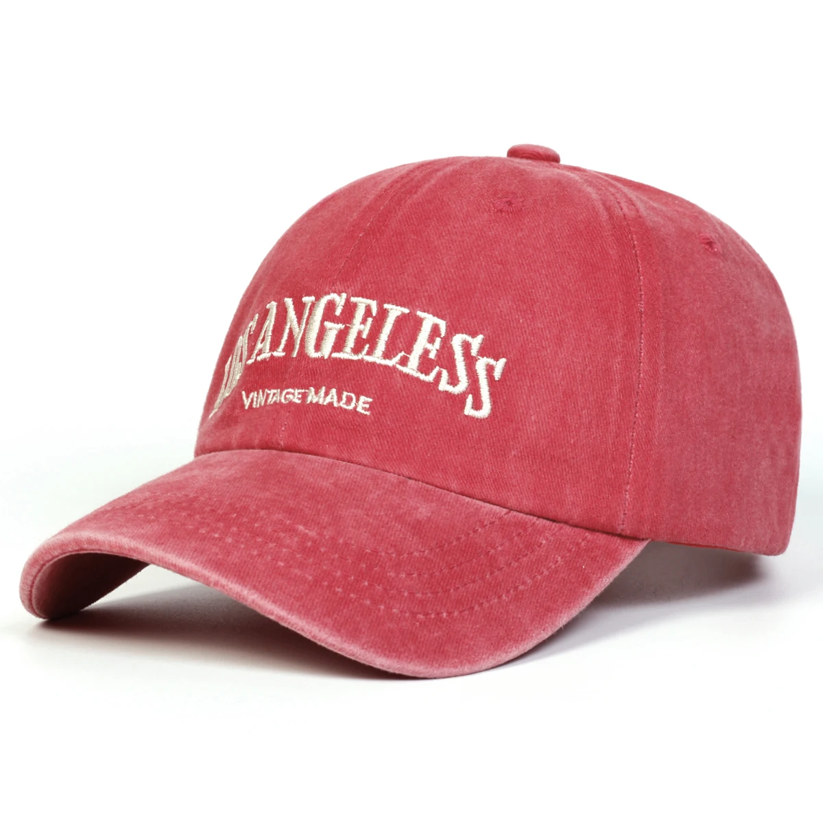 Unisex LOS ANGELES Baseballkappen mit Stickerei, verstellbare Freizeitmützen für Frühling und Herbst, Outdoor-Hüte, Dad-Hats, Sonnenschutzhüte – Detail 8