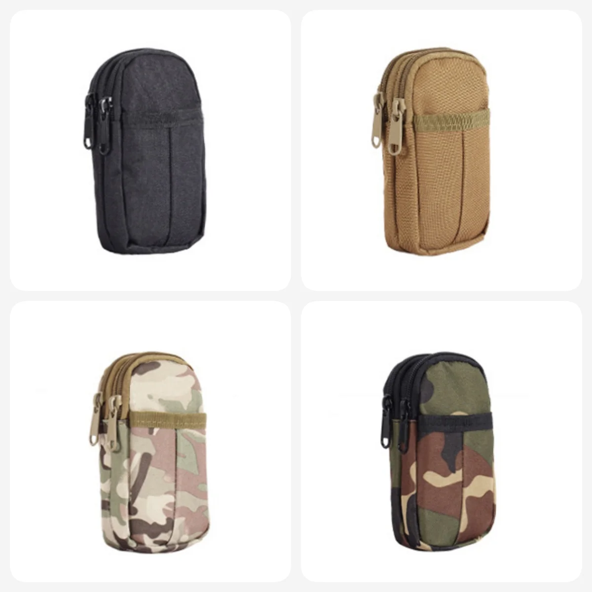 Rugged Multi-Function MOLLE Belt Pouch - Portable Protective Case