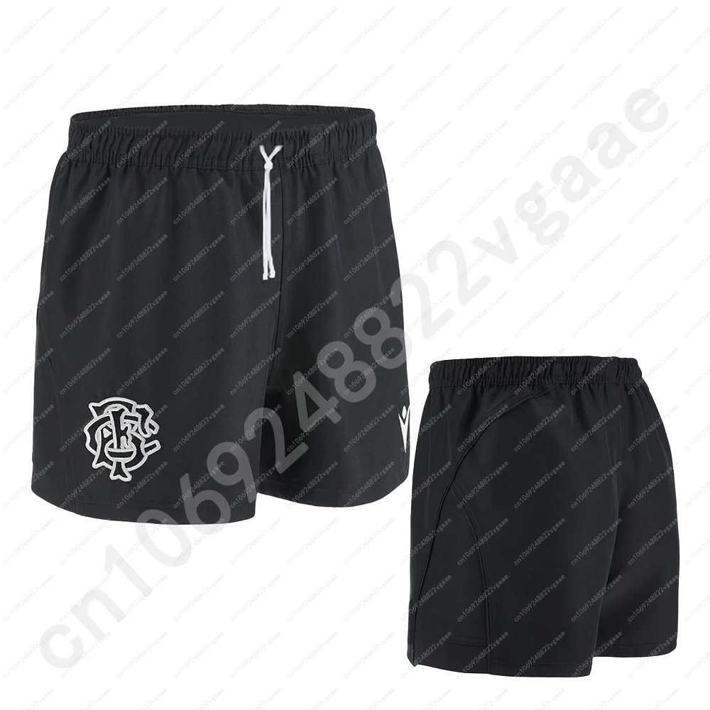 Mens Training Match Shorts Sweatpants Rugby Jersey Boys Sportswear Top Trousers