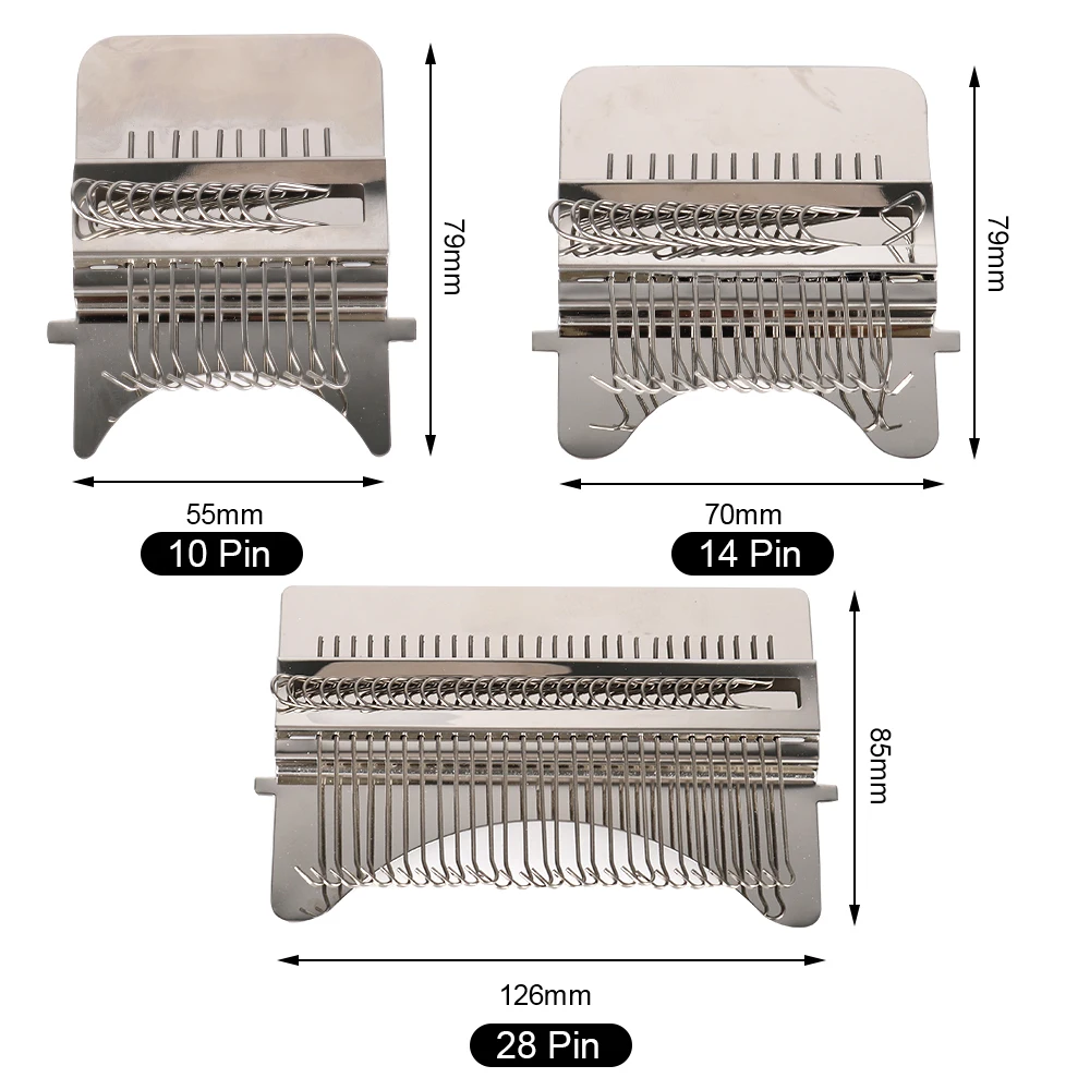 Knitting Tools Small Frame Wood Loom Hand Tapestry Weaving Frame Darning Machine for Mending Clothes and Jeans
