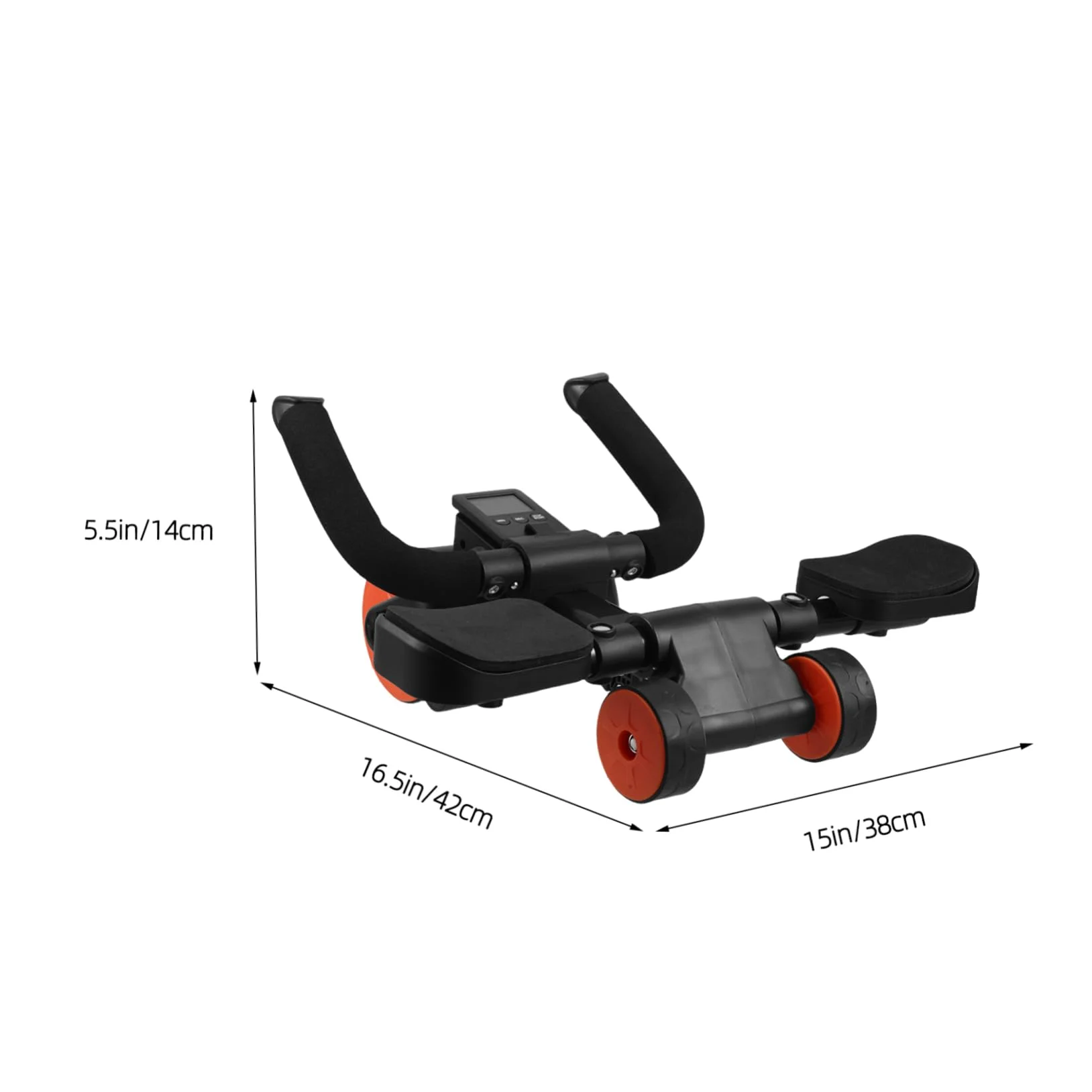 Multifunction Abdominal Wheel Abs Roller 3-Wheel Workout Roller Wheel Exercise Core Automatic Rebound For Home Gym Equipment