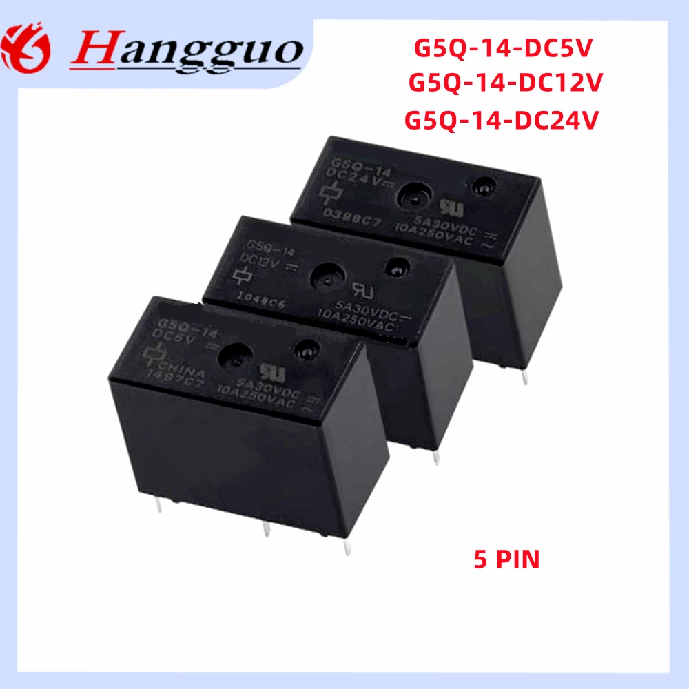  G5Q-1 G5Q-14 G5Q-1A G5Q-1A4-DC5V,  , DC12V, DC24V, 4PIN, 5 , 5V, 12V, 24V, Ʈ  5 