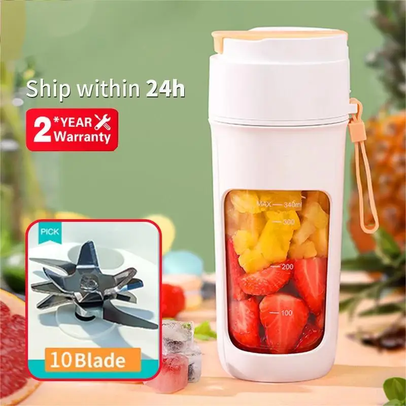 

Electric Juicer Mini Portable Blender Fruit Mixers Fruit Extractors Multifunction Juice Maker Machine Blender Smoothies Mixer