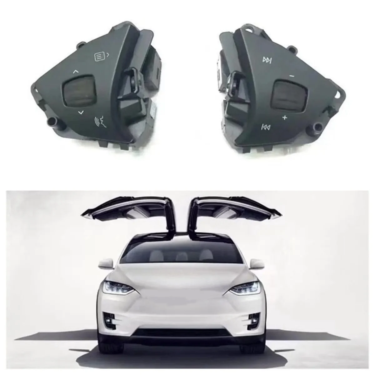 Automobile High Quality Steering Wheel Switch Steering Wheel Button for Tesla Model X S 17-20 Dismantled Car
