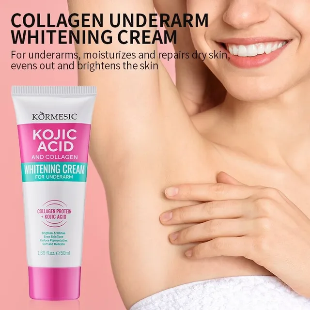 Crème blanchissante pour parties intimes, sérum de blanchiment des aisselles, fesses et genoux, éclaircit l'intérieur des cuisses, parties intimes, élimine la mélanine, soins pour le corps 1