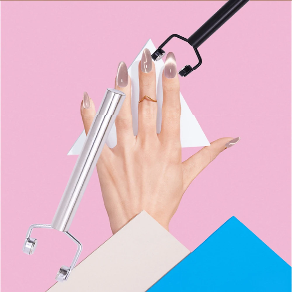 Bâtonnet magnétique en y pour effet cat eye sur vernis semi-permanent_voghion.com