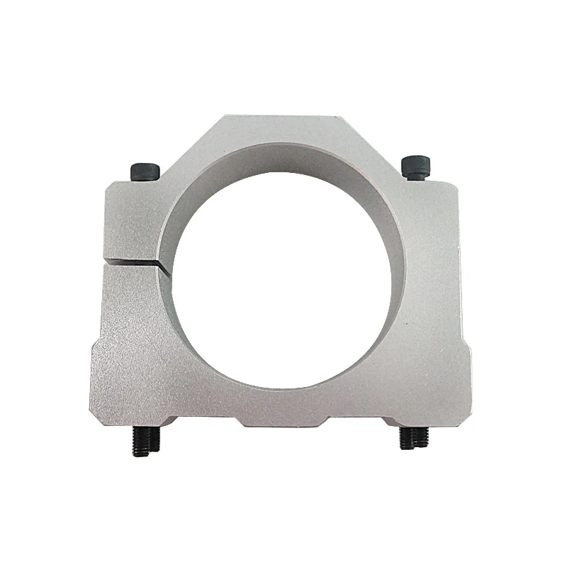 1Pcs Spindle Clamp 52 57 65 80mm Aluminum Motor Bracket CNC Carving Machine Clamp Motor Holder spindle clamp holder