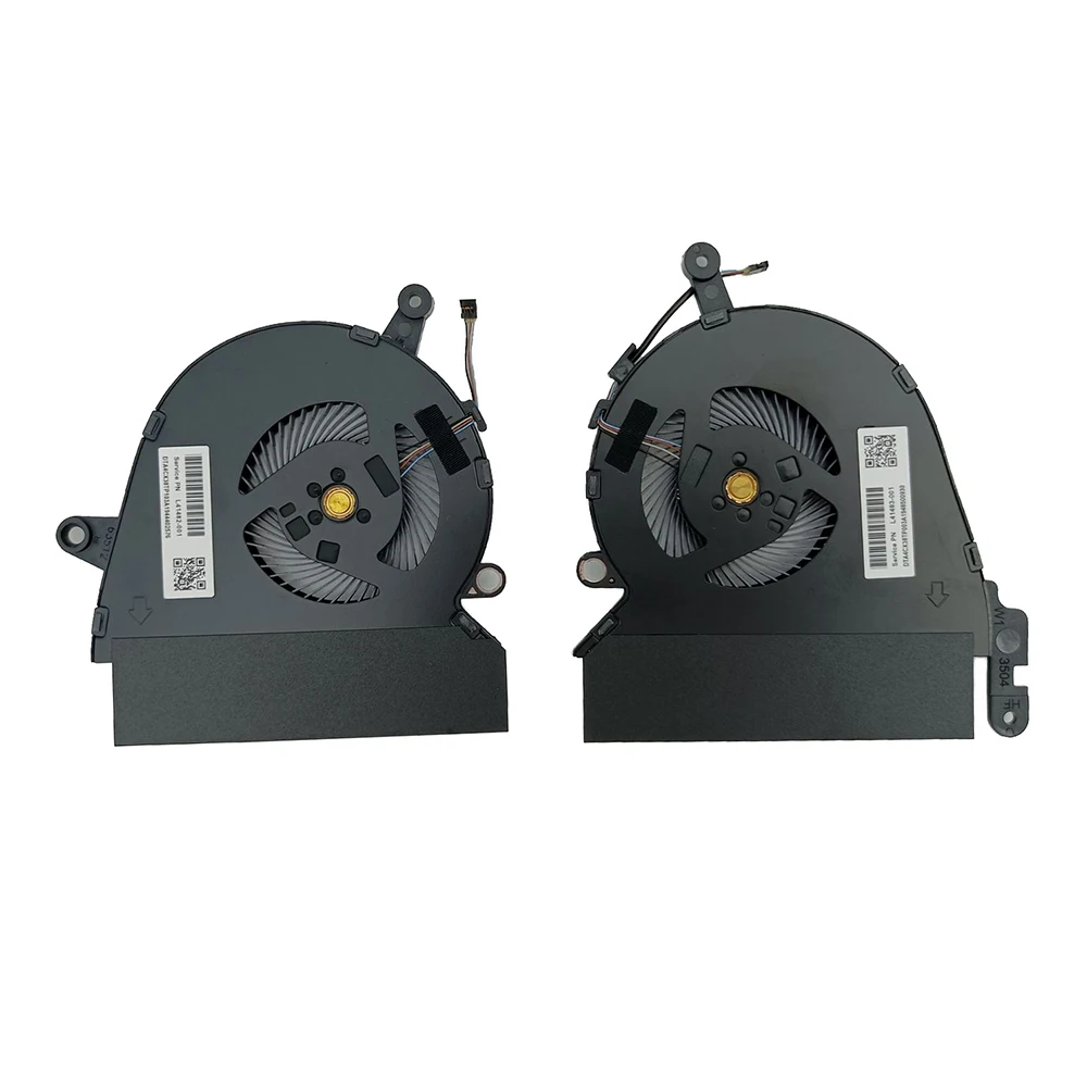 Ventilador de Refrigeração para hp Spectre X360 15t-df 15t-df000 15-df Notebook Cpu Gpu Radiador Refrigerador L38109001 L38108-001 Novo - Imagem 6
