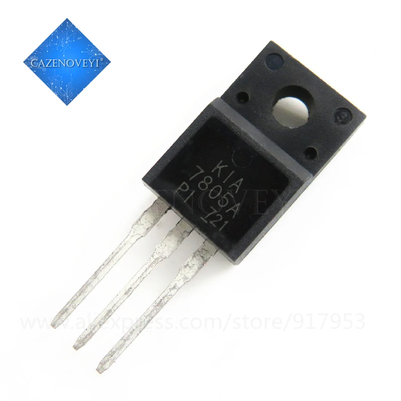 

10pcs/lot KIA7805API KIA7805A 7805A TO-220F new original In Stock