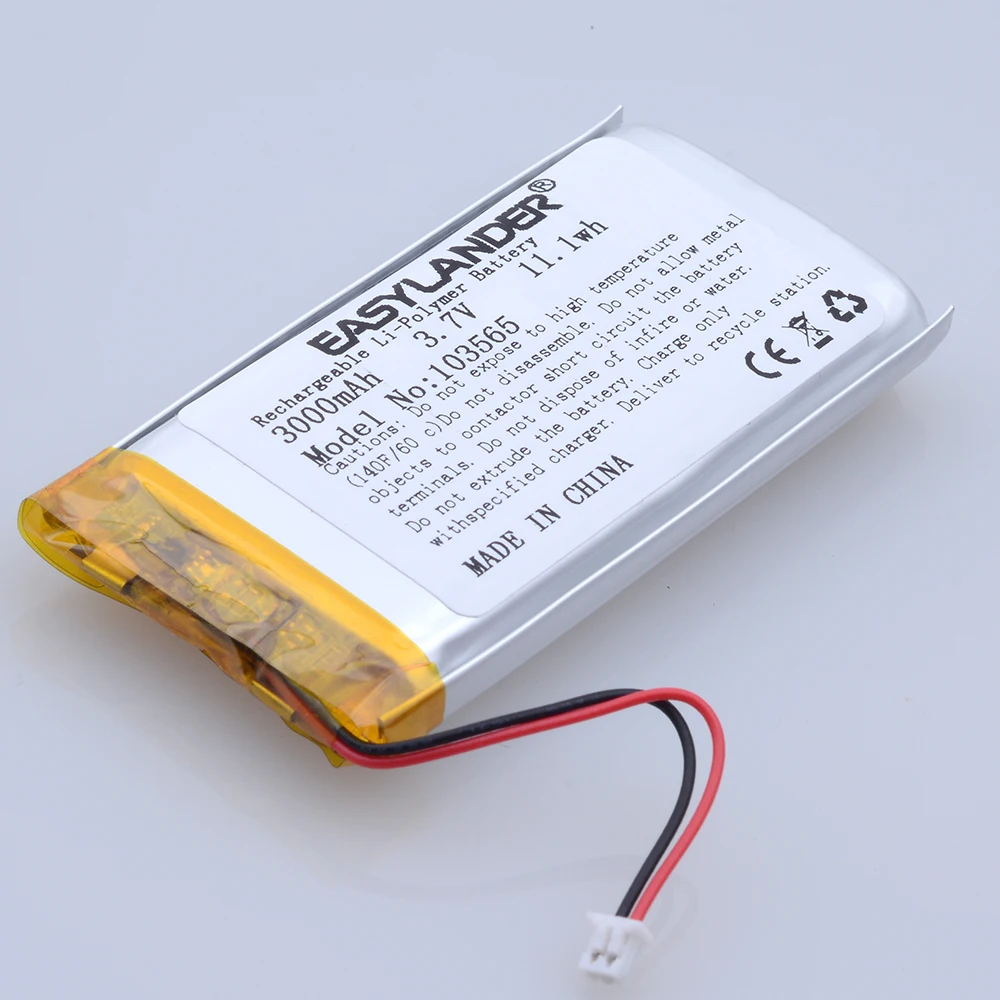 605080 Bateria Lipo 3.7v 3000mah Polímero Li Certificação Kc Para Powerbank/máqu - Foto 8