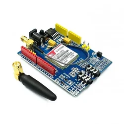 Enhanced GPRS/GSM Quad - Band Module Development Board with Antenna (SIM900 V4.0)