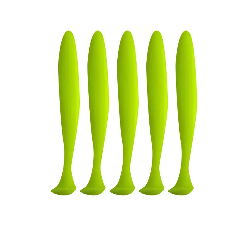 Fishing Lure 55mm 70mm 90mm T Tail Worm Soft Bait Jigging Wobblers Tackle Bass Pike Artificial Silicone Swimbait - Image 19