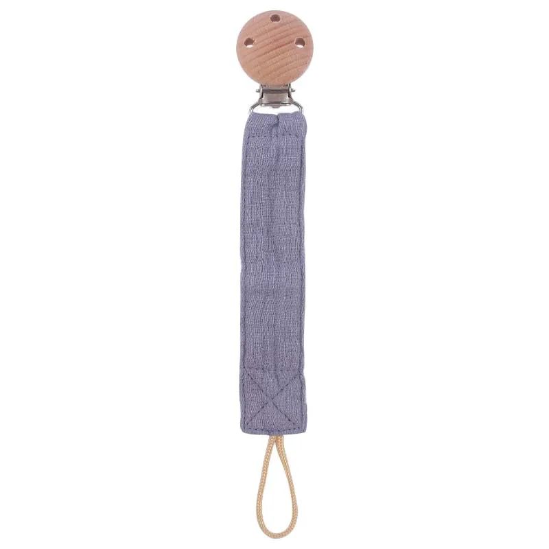 Cute Infant Cotton Wooden Pacifier Clip For Baby Girl Boy Soother Chain Holder Babies Newborn Teething Toy Shower Gift
