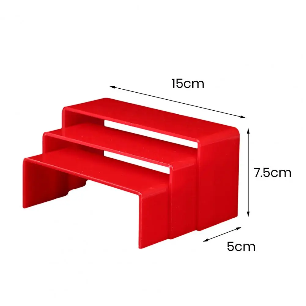 

Акриловый стеллаж для ювелирных изделий, демонстрационная подставка для аниме-фигурок, кексов, органайзер для десертов, украшений, серег