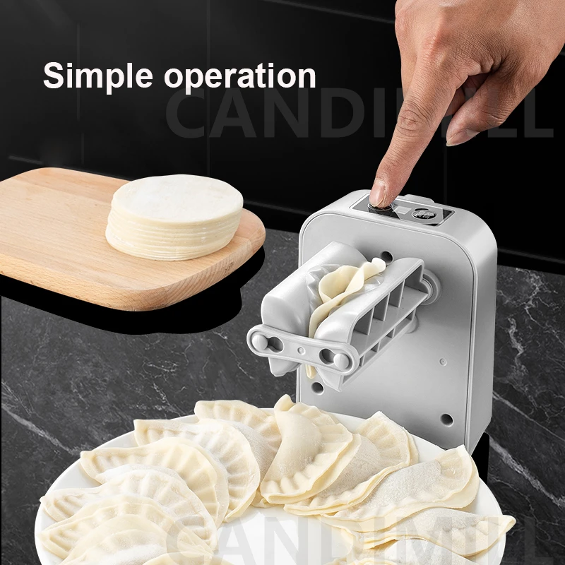 Full Stainless Steel Automatic Pot Sticker Press And Maker Machine