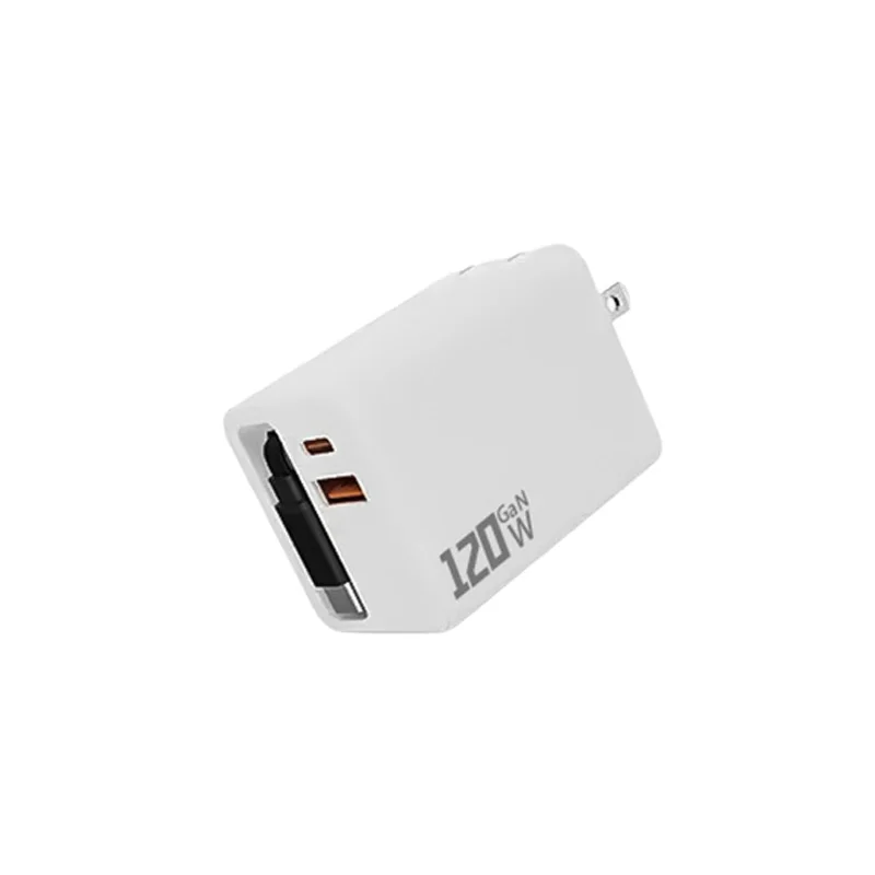 ตัวเลือกสินค้า หัวชาร์จ GaN 120W ชาร์จเร็ว พร้อมสาย Type-C 80 ซม.