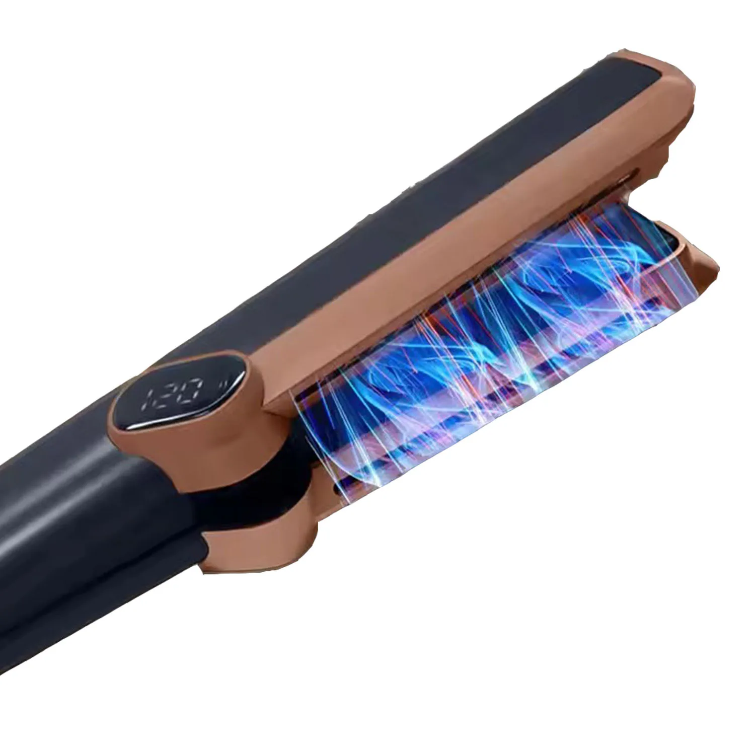 Hair Dryer 2 In 1 Hair Straightener Dryer 110000rpm Wet to Dry Straightening Air LCD Screen Intuitive