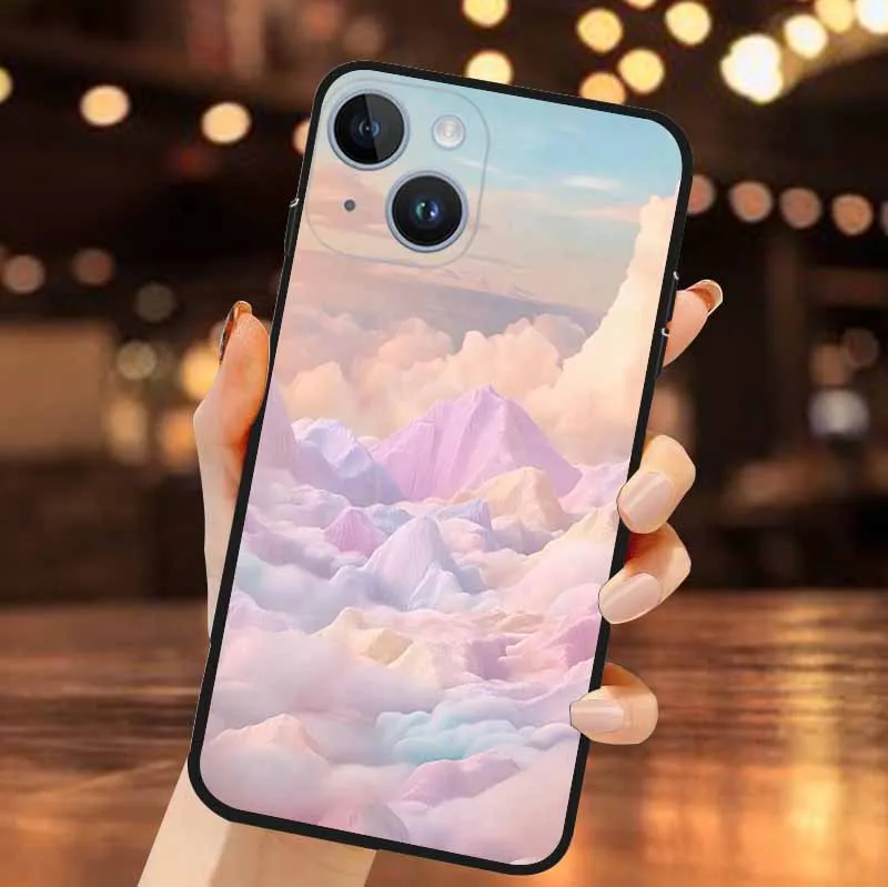 Pink Colour Fundas Phone Case 