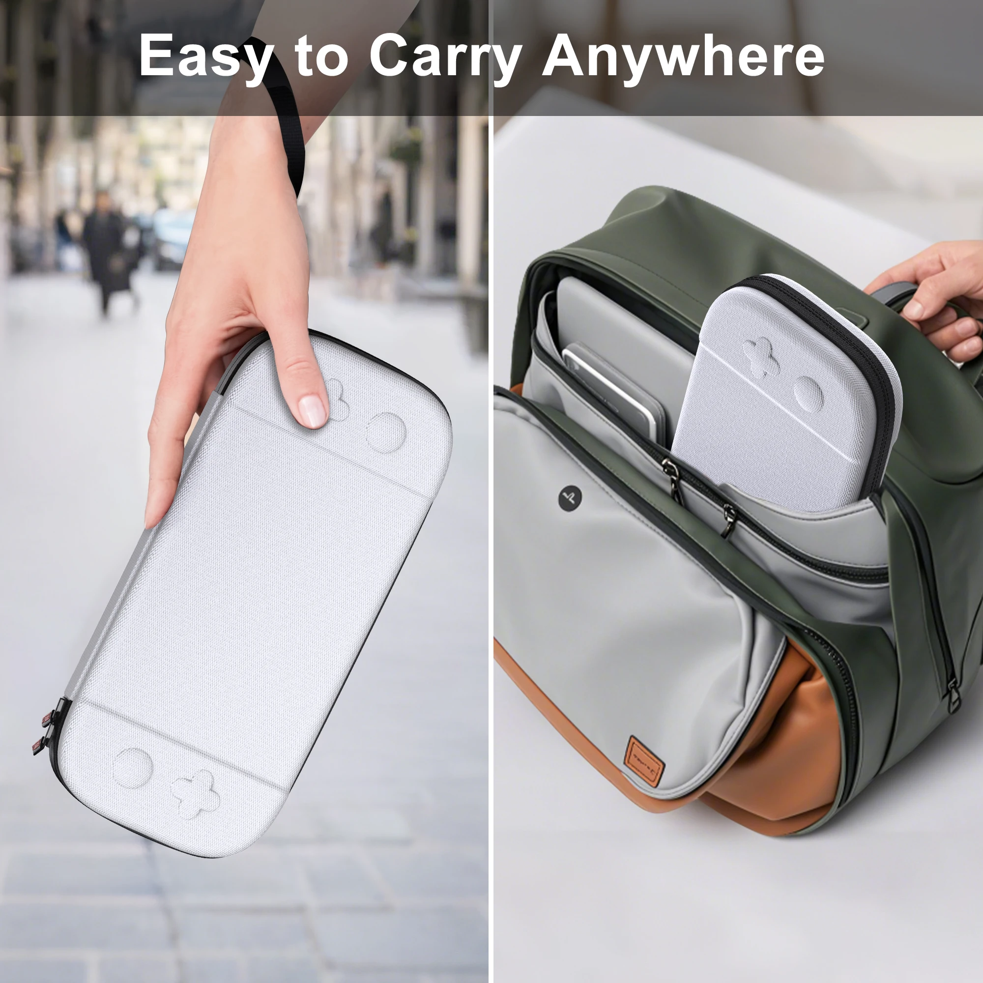 닌텐도 스위치 2 게임 콘솔용 휴대용 케이스 충격 방지 방수 나일론 보관 케이스 야외 여행 가방