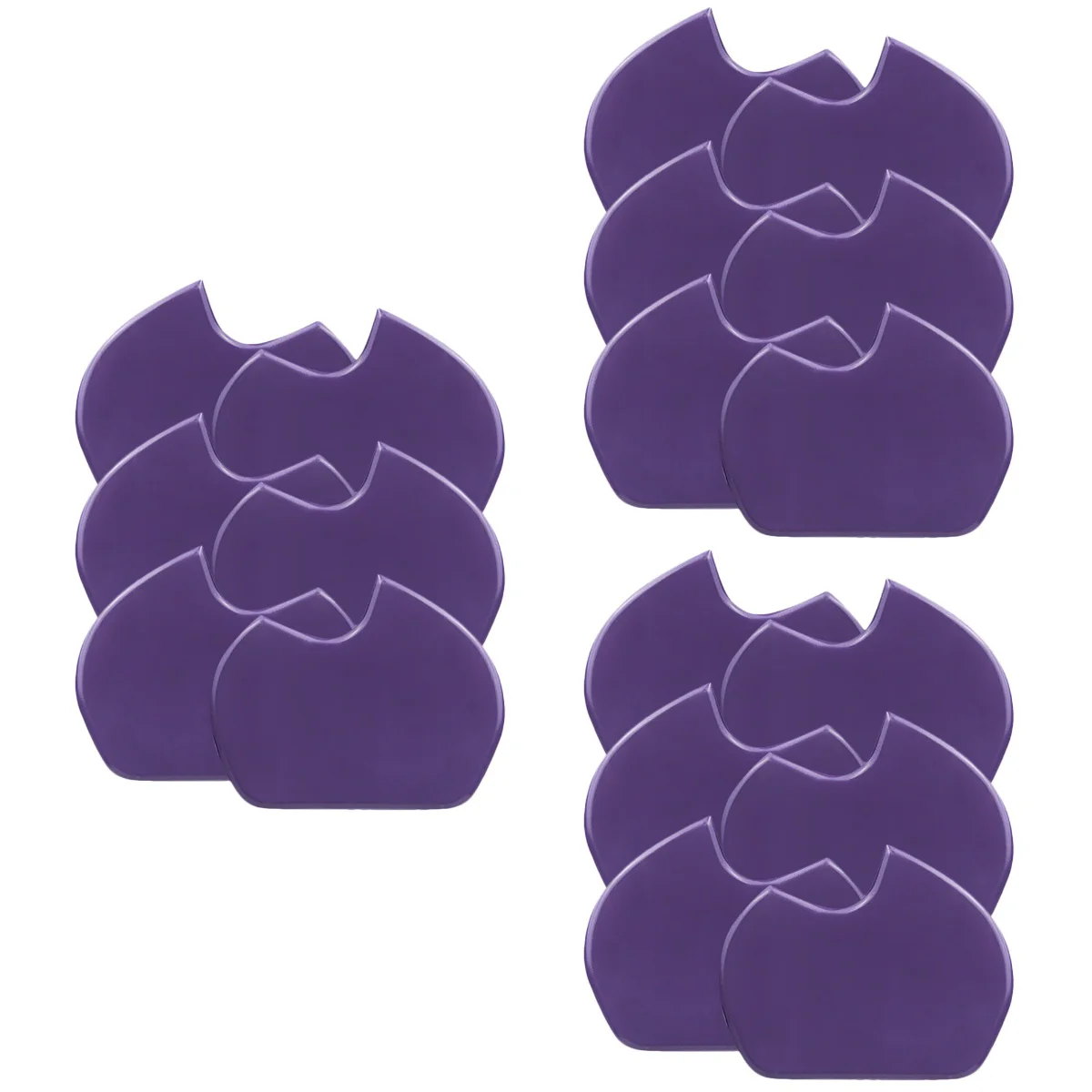

18 Pcs Forefoot Pad Heels Cushioning Pads Half Gel Non- Front Feet High Miss