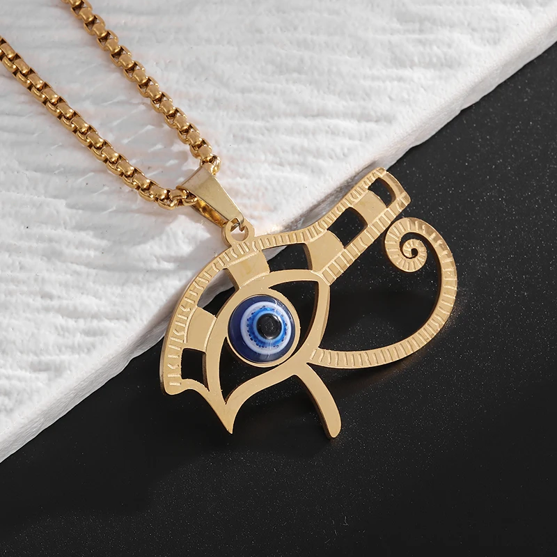 Coller oel d'horus argent coller égypten argent - Etsy Canada