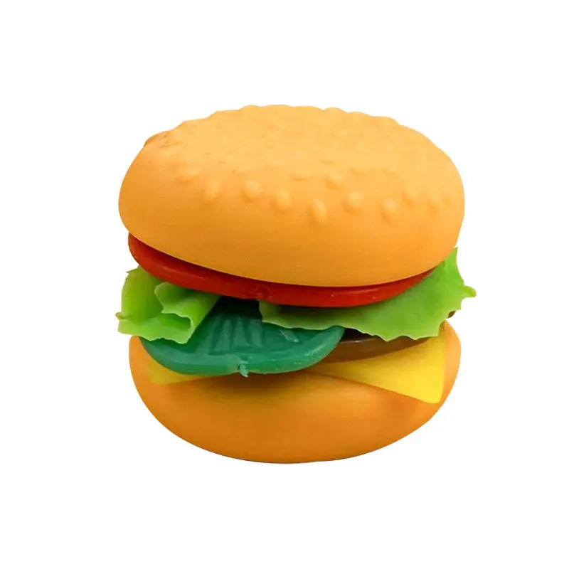 子供と大人のための取り外し可能なハンバーガーおもちゃ