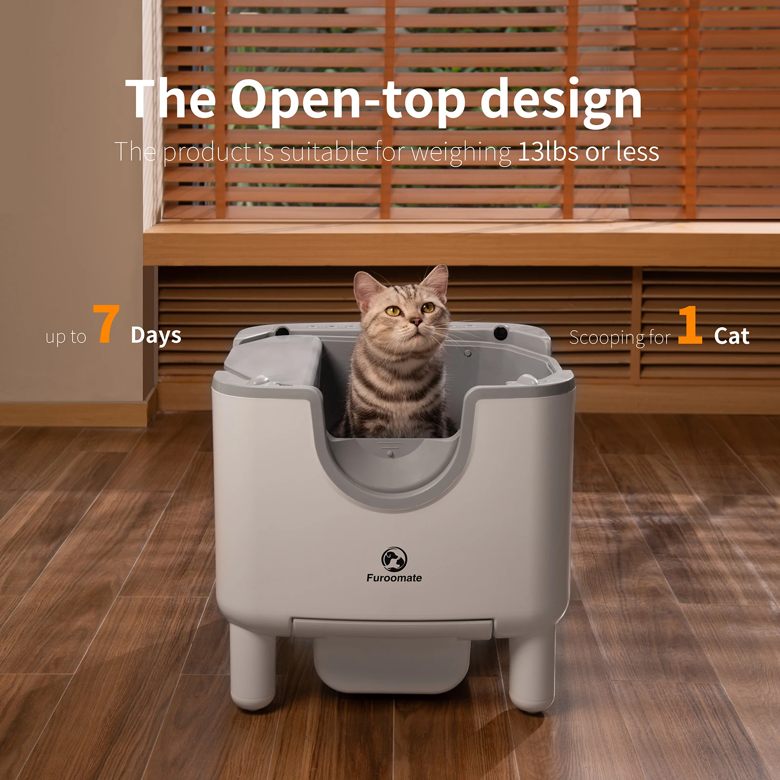 Open-Top Litter Box 2