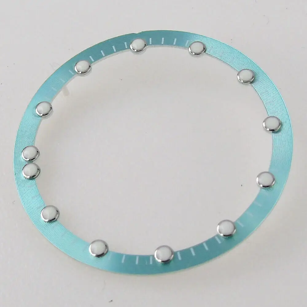 Skeleton Movement Hollow Watch Dial Circle Plate, 28.5mm