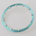 2 light blue dial
