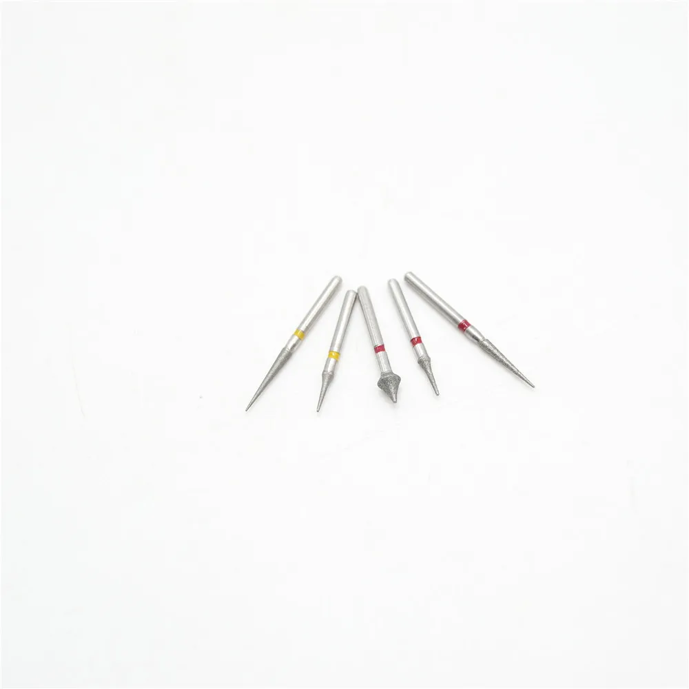 

Dentist Tools Interproximal Enamel High Speed Diamond Burs Tooth Drill Set 5pcs/kit